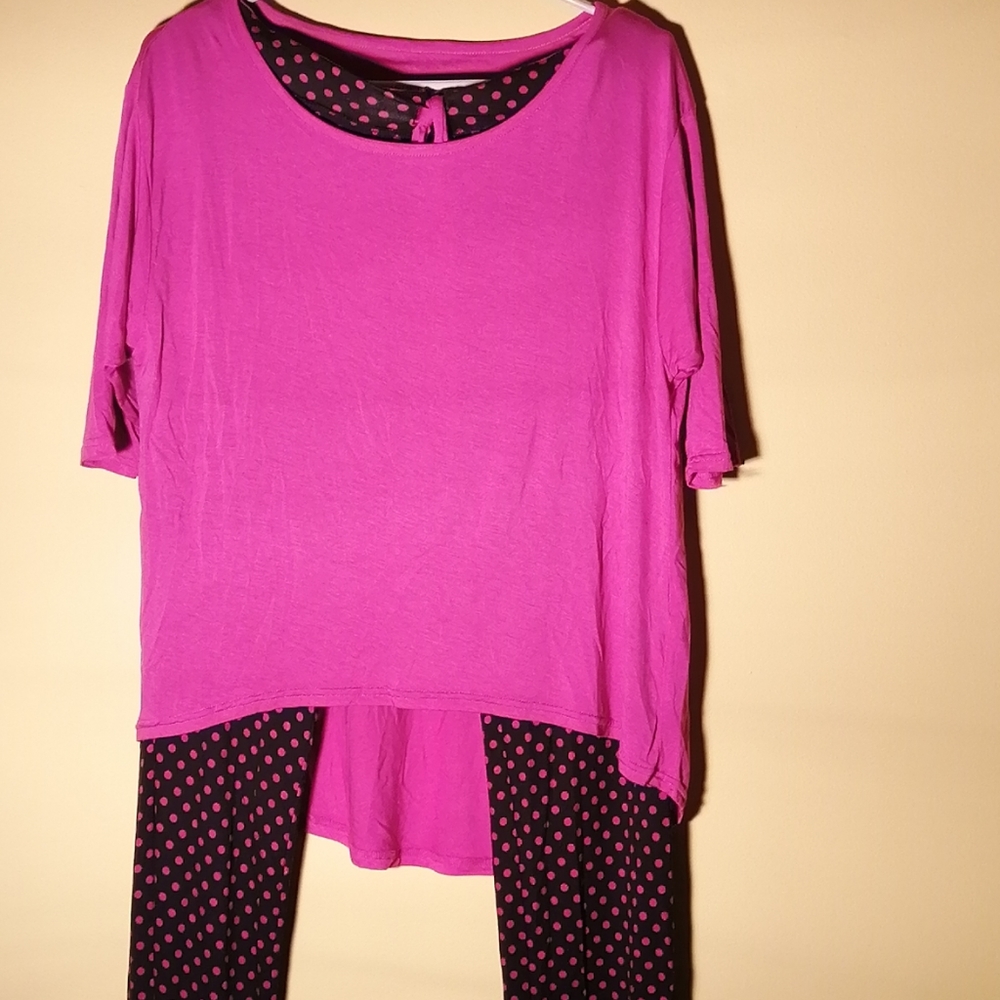 Lissome Loungewear, Ladies 2 Pieces, size Small